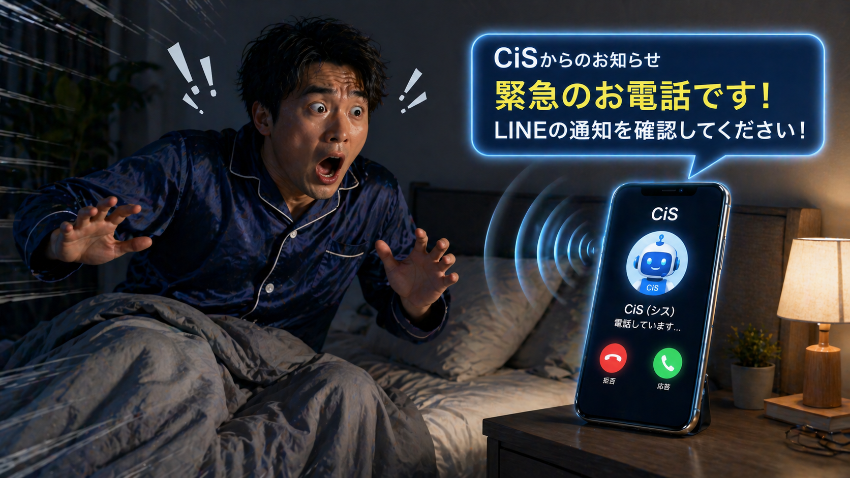 CiSからの緊急通知